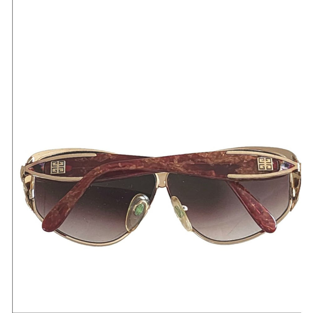GYVENCHY Solaire Brown Gold Gradient Sunglasses One Size - Picture 4 of 6